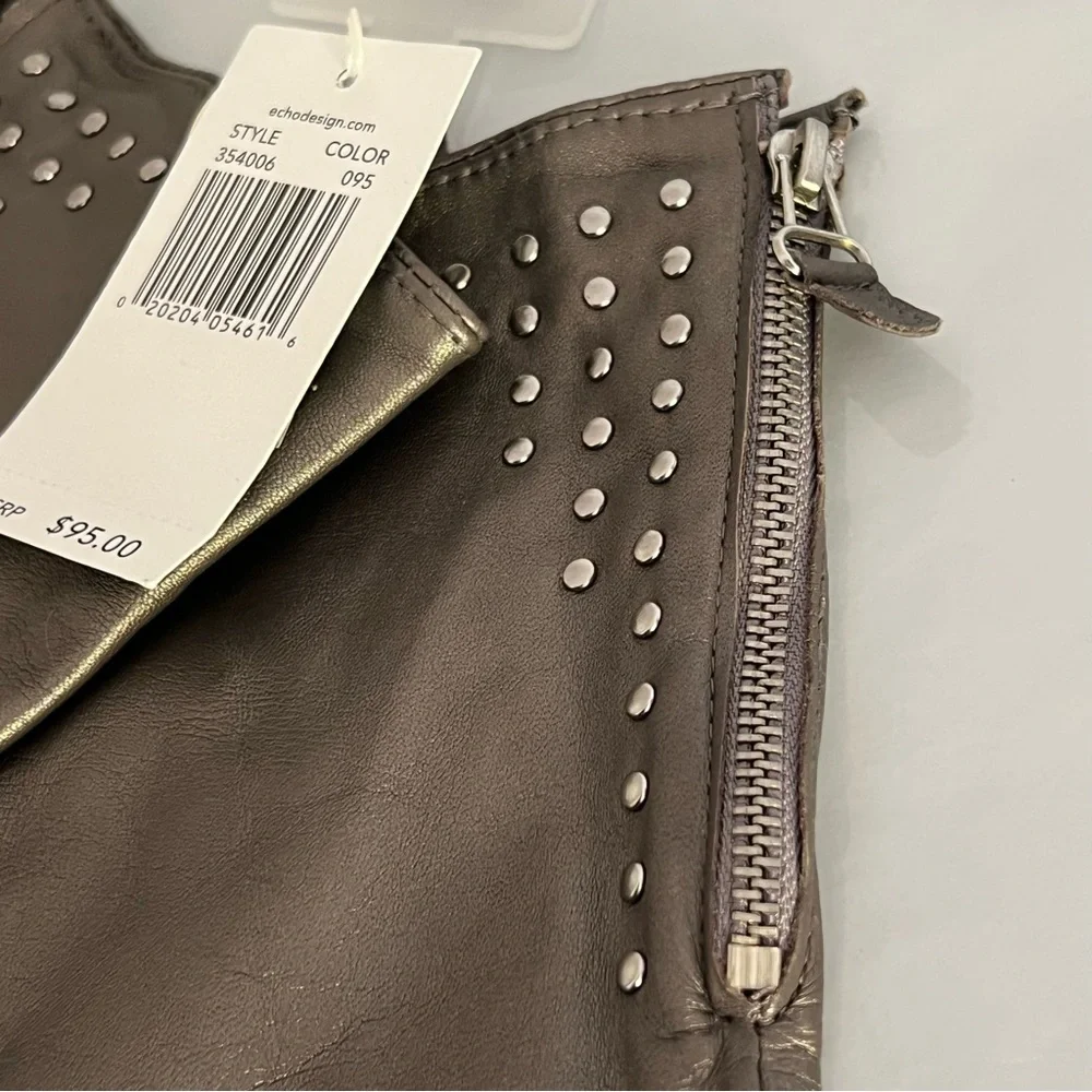 NWT Ladies Echo Studded Leather Gloves - XL - Picture 5 of 9